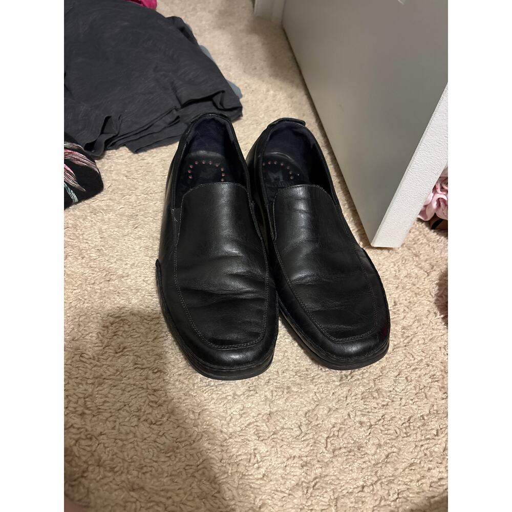 Men’s Mephisto Cool-air black loafer GUC Sz 10.5